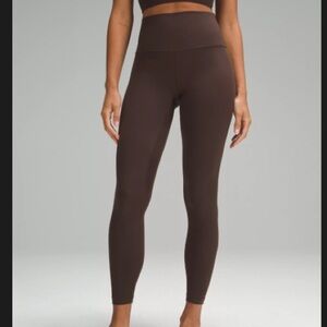 lululemon Align High-Rise 28" Leggings - Espresso size 4